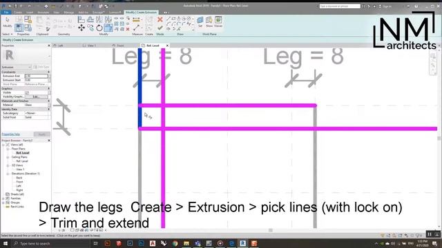 Revit - Coffee table in 7 minutes ! смотреть онлайн