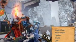 Heroes of Might and Magic V - Hammers of fate - menu with beta music