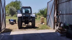 Глушитель от Subaru на МТЗ- 80