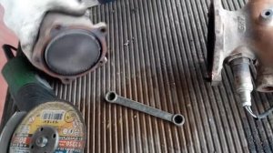 Выбиваем катализатор на Nissan QG15de