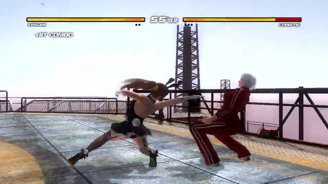 720P 60F] Kasumi (Test) VS Christie DOA5U Play Video