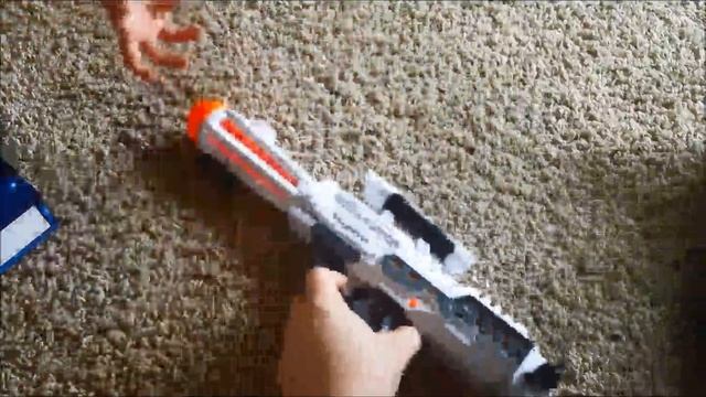 Kids Super Spinning Blaster Laser Space Gun with Sound and LED Lights Review смотреть онлайн