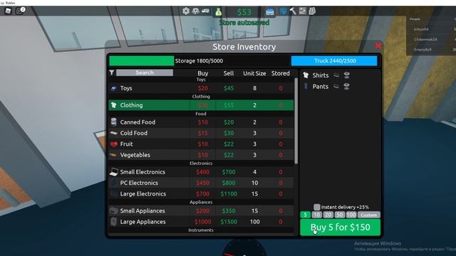Розничный магнат 2 в Роблоксе, Roblox строим второе этаж в супермаркет roblox retail tycoon 2 часть смотреть онлайн