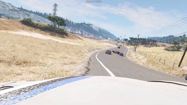 Epic Police Chase Crash Ending ?️Beamng Drive Gameplay No Commentary смотреть онлайн