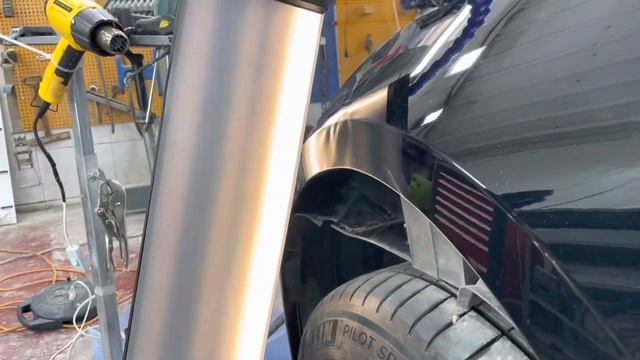 PDR Ремонт крыла Tesla смотреть онлайн