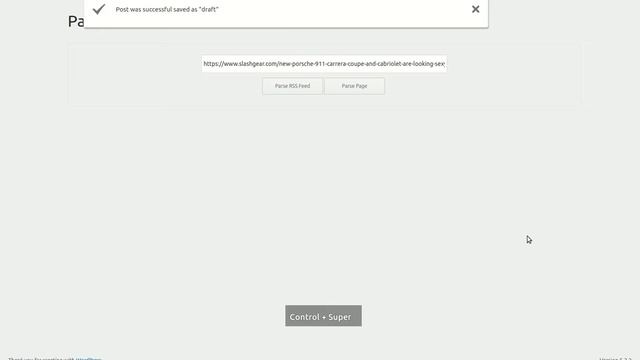 News-Parser Wordpress plugin parse single page. смотреть онлайн