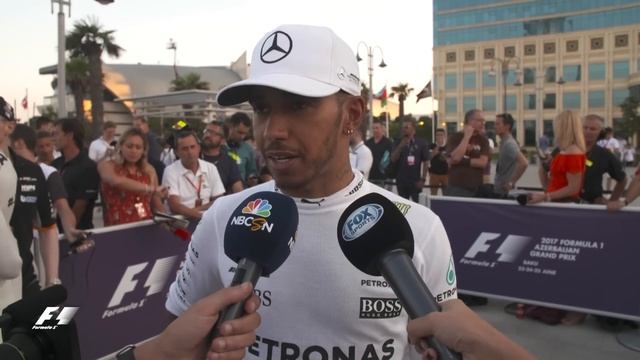 Hamilton & Vettel Come To Blows | 2017 Azerbaijan Grand Prix смотреть онлайн