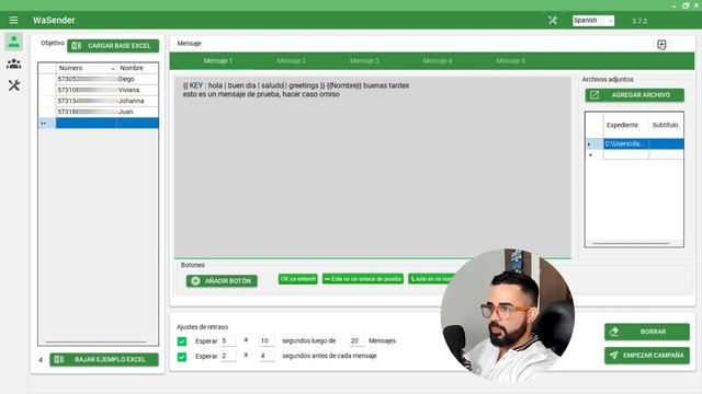 ? Como enviar mensajes MASIVOS por WHATSAPP y como crear un ? BOT de RESPUESTAS AUTOMÁTICAS смотреть онлайн