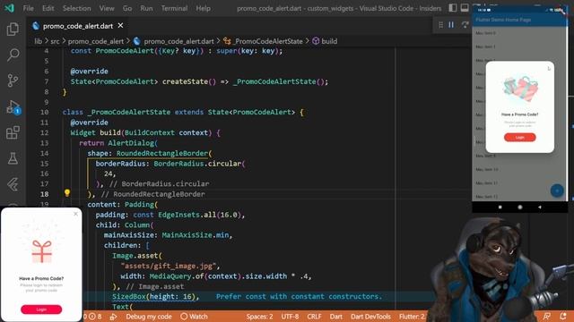 Custom Promo Dialog смотреть онлайн