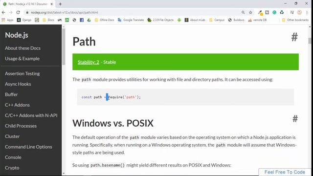 10. Path Module - Node Js смотреть онлайн