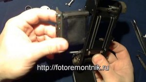 ремонт фотоаппарата Зенит 3м.WMV