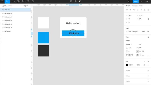 How to use Switor plugin for figma. Screencast. смотреть онлайн