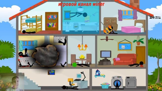 Stickman killer. Прохождение с подробным разбором. смотреть онлайн