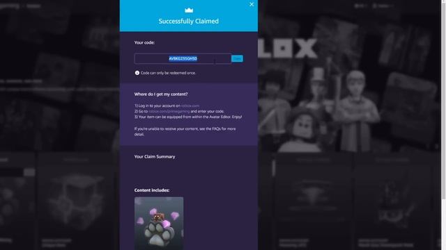 HOW TO CLAIM THE PRIME GAMING BENEFITS - Roblox Mining Simulator 2 смотреть онлайн