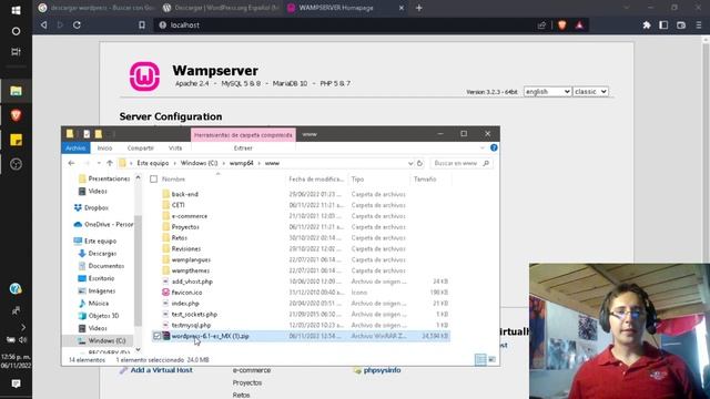 #01 - Descarga e instalación de WordPress смотреть онлайн
