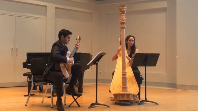Beste Toparlak & Onur Alakavuklar - Suita Magica for guitar and harp смотреть онлайн