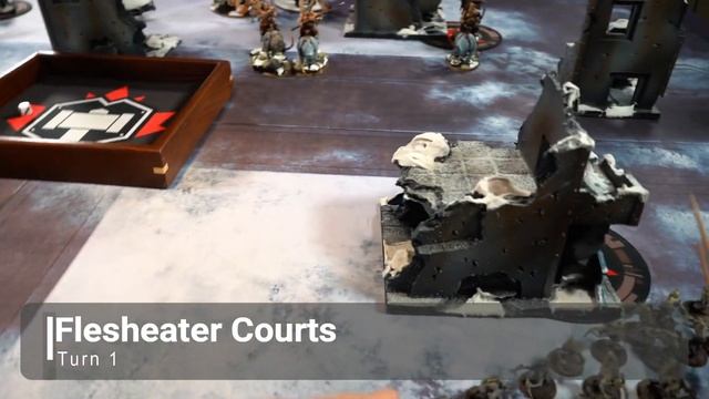 Age of Sigmar - Rapid-Fire Batrep: Beastclaw Raiders vs Flesheater Courts смотреть онлайн