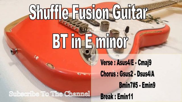 Shuffle Fusion Guitar BT in E minor смотреть онлайн
