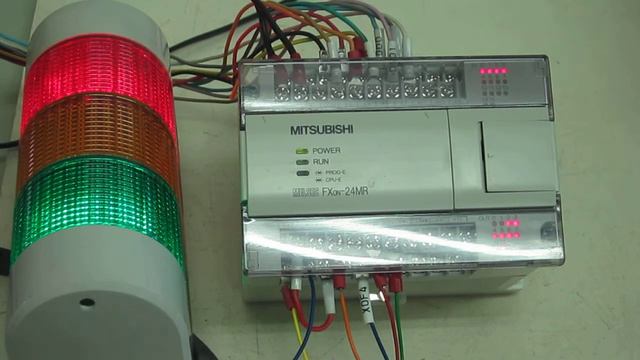 Mitsubishi Electric FX0N-24MR Sequencer (MELSEC-F) FX0N series 　動作確認 смотреть онлайн