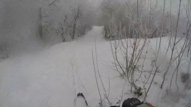 Snowbike Kayo 125. питбайк на гусенице