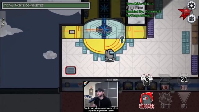 There's A Sniper In The Building! - Among Us Town of Us Mod смотреть онлайн