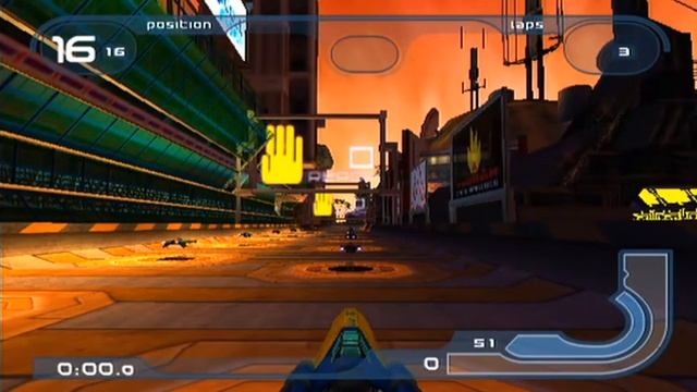 Wipeout Fusion Game Sample - Playstation 2 смотреть онлайн