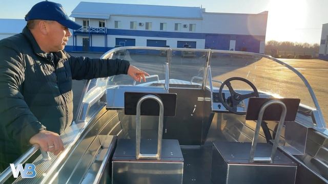 Обзор лодки Wyatboat-430 DCM NEW от производителя. смотреть онлайн