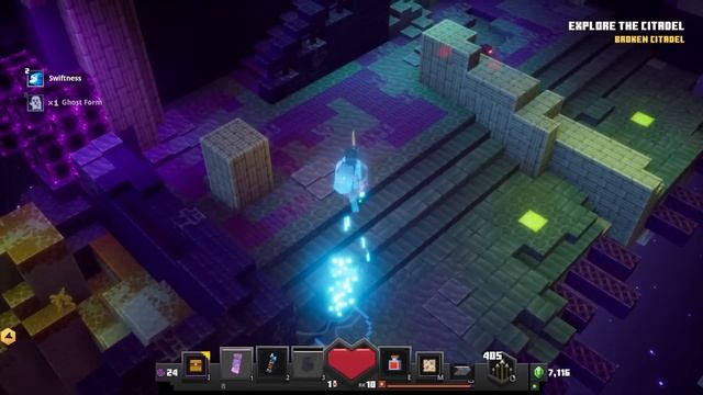 Vengeful Heart of Ender Boss! - Minecraft Dungeons Gameplay Walkthrough Part 39 - Echoing Void DLC смотреть онлайн
