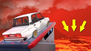 САМЫЕ ОПАСНЫЕ ПРЫЖКИ НА ВЫЖИВАНИЕ! МАШИНЫ РАЗБИВАЮТСЯ ВДРЕБЕЗГИ! КРАШ ТЕСТ МАШИН В BeamNG.drive