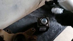 Замена переднего ступичного подшипника мазда 626