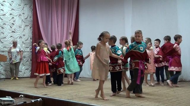 2018 08 23 Орбита 7+8 отряды, танец «Во поле берёза стояла» смотреть онлайн