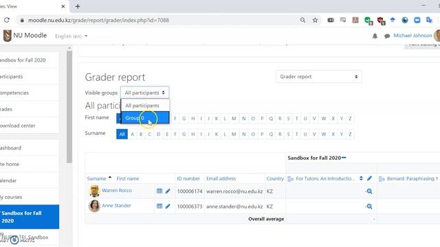 Checking Grades on Moodle 3.5 for Teachers смотреть онлайн