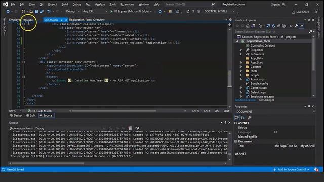 Registration Form In ASP.NET | How To Create User registration Form In ASP.NET | Simplilearn смотреть онлайн