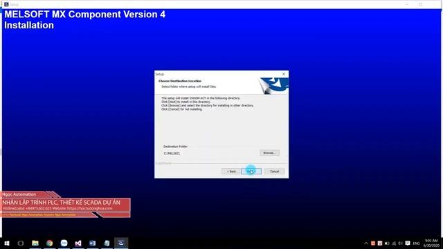 MX component install guide - Mitsubishi PLC OPC смотреть онлайн