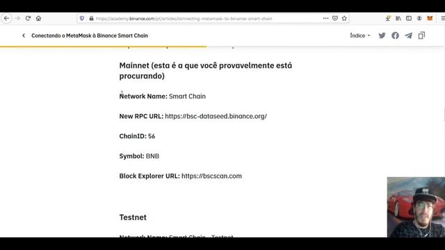 Como Configurar e Adicionar a Rede BSC Smart Chain Bep20 na Carteira Metamask смотреть онлайн