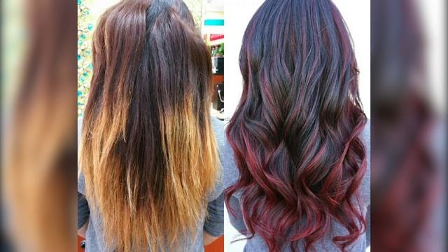 Супер красивые и модные окрашивания, которые изменили женщин до неузнаваемости смотреть онлайн