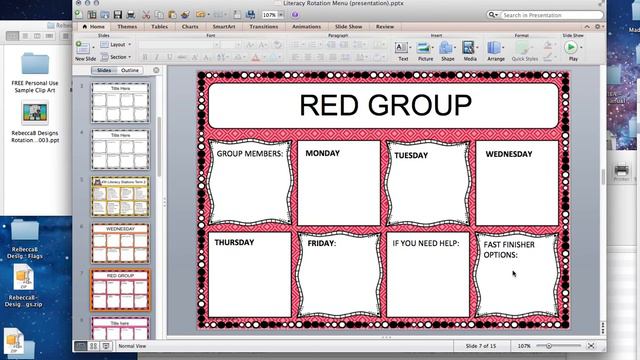 FREE Teacher's Workshop#1 - How to Create Rotation Menu. смотреть онлайн