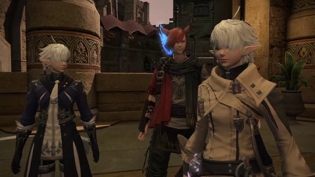 FFXIV 5.5 1535 Shadowbringers MSQ Part 3: The Flames of War смотреть онлайн
