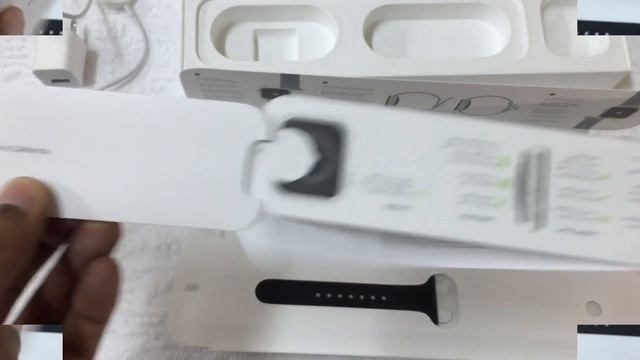 Apple Watch Series 5 Space Gray Black Sport Band Unboxing Only Model No A2092 смотреть онлайн