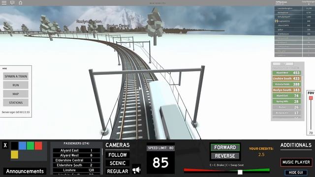 Roblox - СИМУЛЯТОР МАШИНИСТА смотреть онлайн