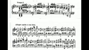 Л.Бетховен. Соната 8. до-минор. "Патетическая ".    1 часть .Слушаем и следим по нотам.