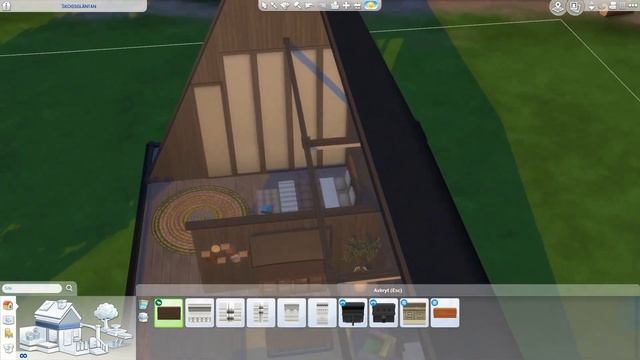 Triangle Skylight | The Sims 4 speed build смотреть онлайн