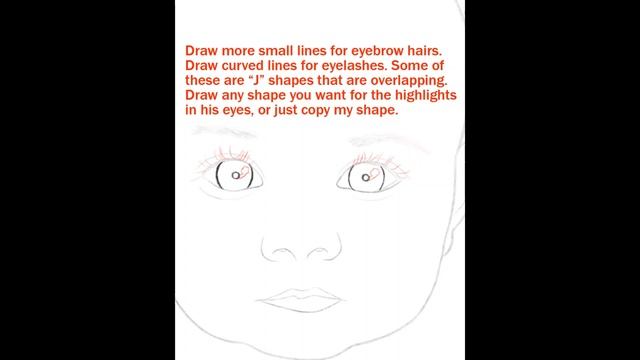 How to Draw A Baby's Face from the Front (Realistic) with Basic Proportions смотреть онлайн