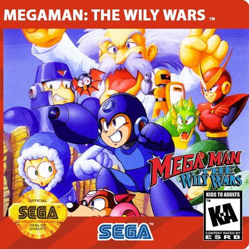 Sega Mega Drive 2 (Smd) 16-bit MegaMan (RockMan) 2 part Полное Прохождение