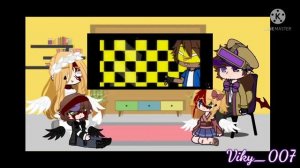 Aftons react to Fnaf 4 tormentors ( part 2/?) Cz. Eng. ( MY AU )