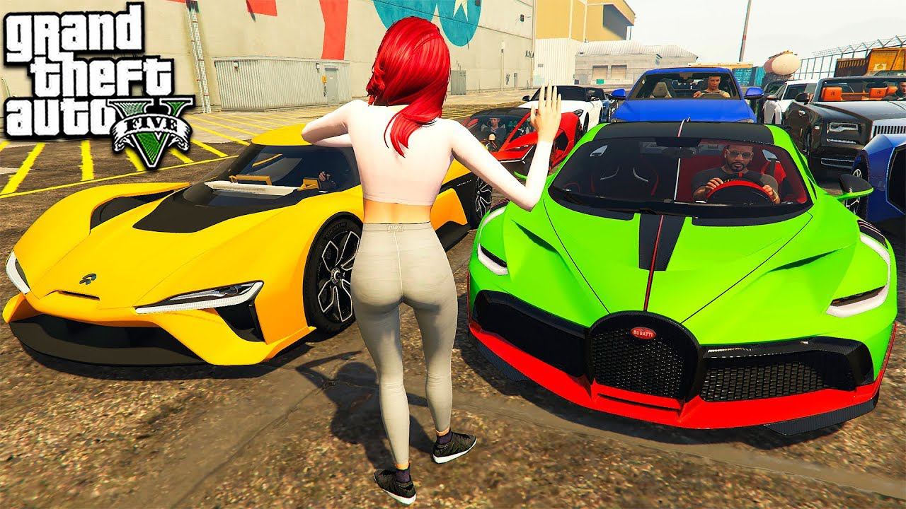 УЛИЧНЫЕ ГОНКИ НА ЭЛЕКТРОКАРЕ NIO EP9 РЕАЛЬНАЯ ЖИЗНЬ ГТА 5 МОДЫ! ОБЗОР МОДА В GTA 5! ИГРЫ ВИДЕО MODS смотреть онлайн