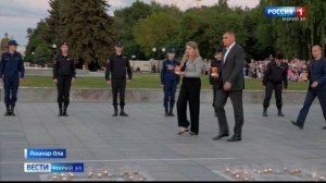 В акции «Свеча памяти» в Йошкар-Оле принял участие врио Главы Марий Эл