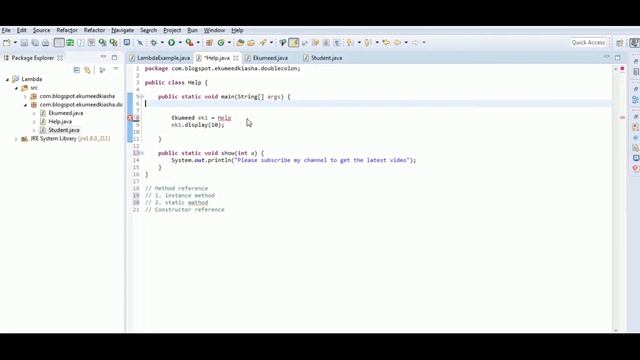 Double colon operator (static method reference) part 2 смотреть онлайн