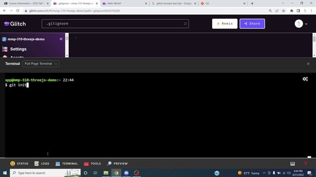 Terminal and Git Basics ~ MMP 310 смотреть онлайн