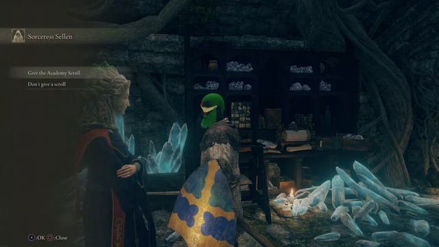 Academy Scroll use - Bring to Sorceress Sellen ELDEN RING смотреть онлайн